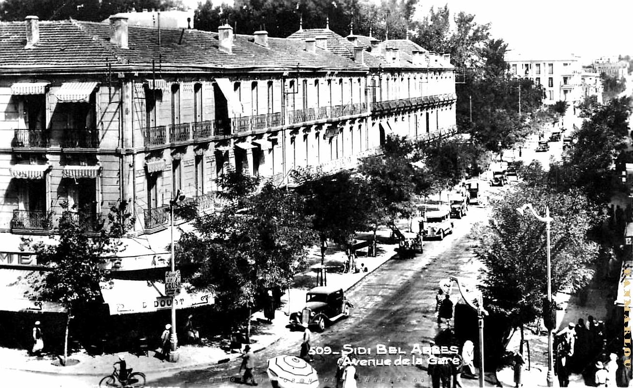 Sidi-Bel-Abbes - Avenue de la Gare.jpg